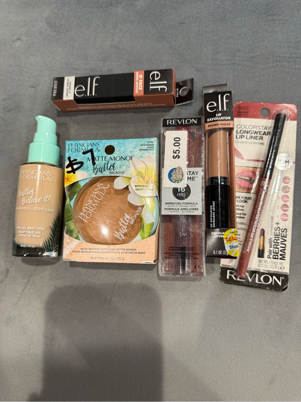 REVOLVE Lipstick & Lipliner Set - Mauve, Brown, Nude Tones